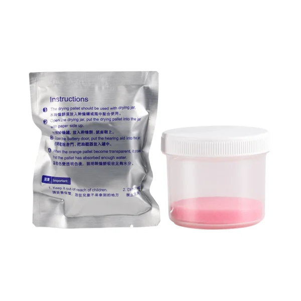 Soundlink Reusable Hearing Aids Drying Capsules Desiccant for BTE IEC CIC Cochlear Implants (Drying Capsules+ Drying Jar ) - Image 5