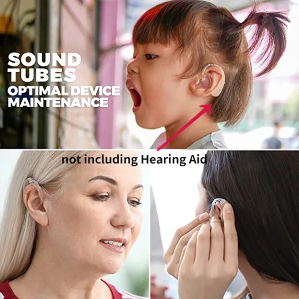 Soundlink 100PCS Preformed Tubing BTE Hearing Aid Earmold Tube Tubes Tubing Choose from 3.5 mm 3.3mm and 3.2 mm OD - Image 5