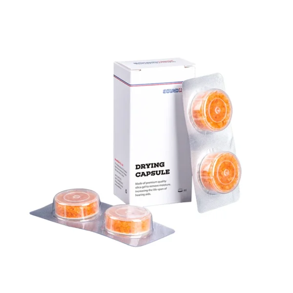 Soundlink 6 in1 Hearing Aid Drying Kit with Drying Jar Drying Pallet Battery Tester Cleaning Brush Air Blower Cleaning Cloth - Image 3