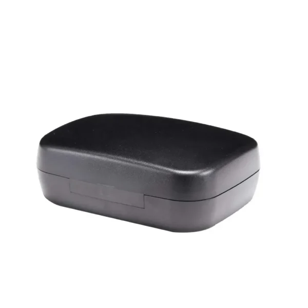 Soundlink Hearing Aid Case Hard Portable Protective Storage Case for BTE CIC IIC ITE Black / White - Image 6