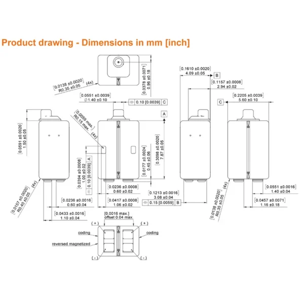2pcs Sonion 38D1XJ007Mi/8a Dual Bass Driver Subwoofer BA Driver 3800 Series Hearing Aid Receiver DIY IEM In-ear Monitor - Image 3