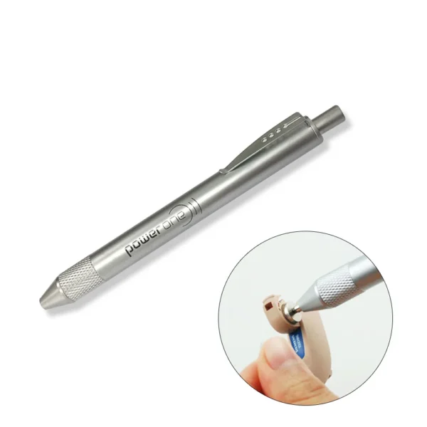 Hearing Aid Battery Remover Powerone Magnetic Pen Magnet Stick for Seniors