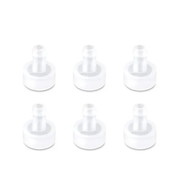6PCS Hearing Aid Accessories Ear Tip Adaptor Cord Tubing Connector