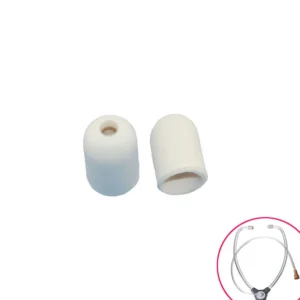 2pcs Replacement Cap of Hearing Aid Listening Tube Testing Tool Stethoscope Stetoclip