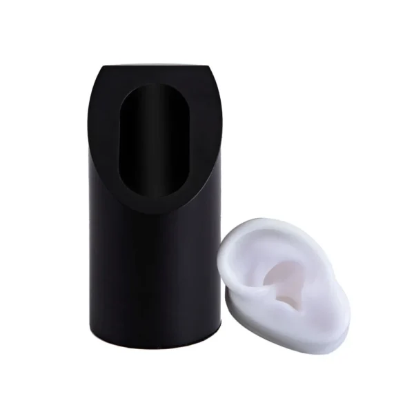 Soundlink Hearing Aid Display with Silicone Ear Model for Displaying Hearing Aids IEMs Jewelry - Image 3