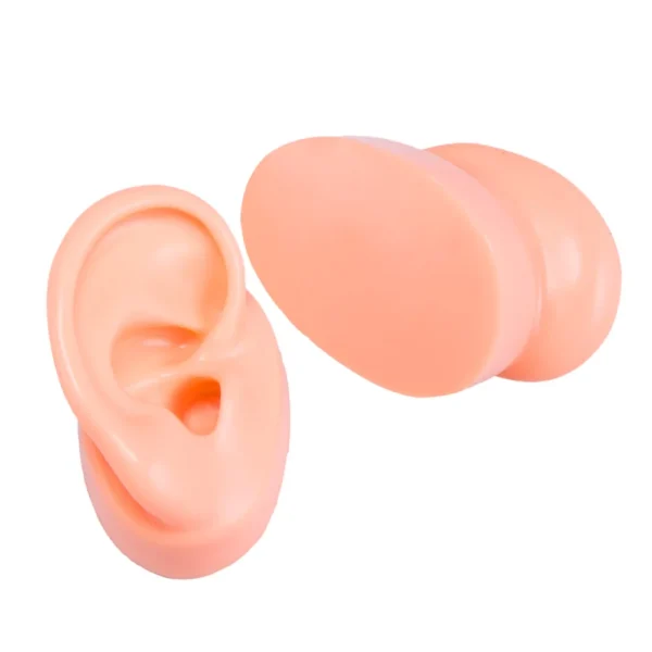 Silicone Ear Model Human Artificial Ear Display for Hearing Aids IEM Earphones Display and Lecturing - Image 3