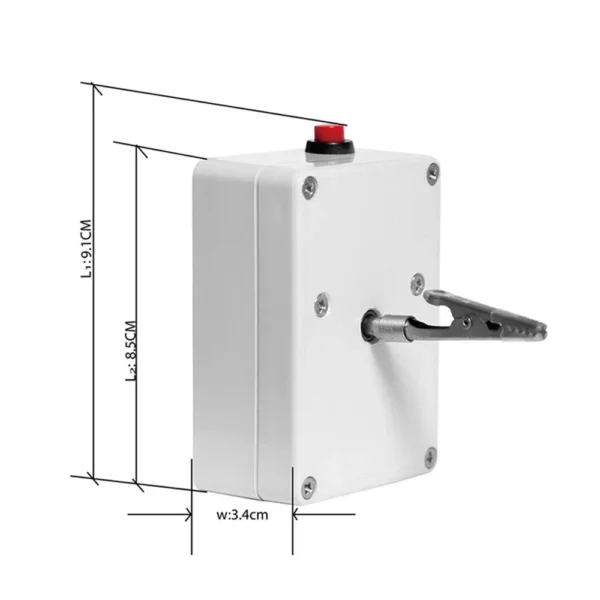 Rotating Clip Rotator Turning Motor for Earmold Lab Paint Varnishing Tool - Image 2