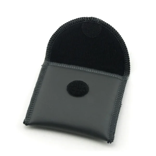 Hearing Aid Pouch Carrying Storage Pouch Soft Small Protective Hearing Aid Storage Bag - Image 3