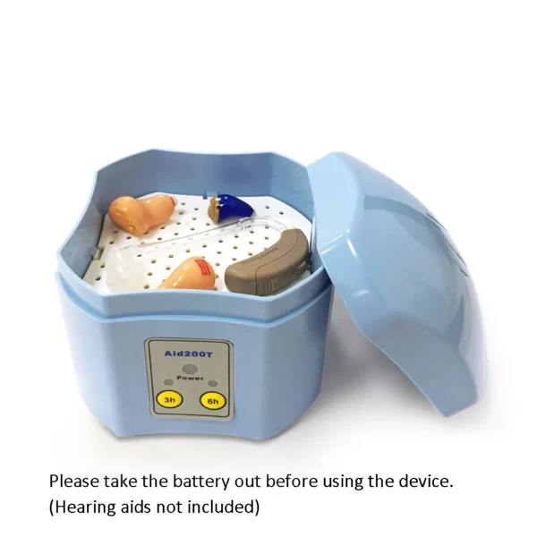 Soundlink Hearing Aid Dryer 3/6 Hour Timer Drying Case Box Electronic Dehumidifier Drybox Protect Hearing Aids In Ear Monitors - Image 2