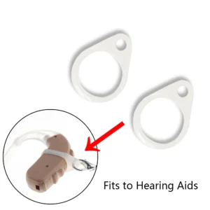 100PCS Silicone Loops for BTE Hearing Aid Clip Clips Choose from Three Different Size 11 mm, 9 mm, 7 mm