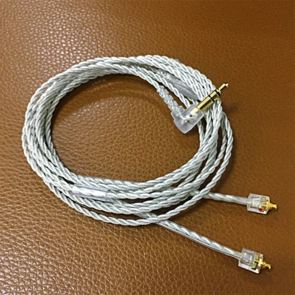 Plastics One P1 IEM Cables MMCX In-Ear Monitor Cable Wire MMCX Connector Length 64'' - Image 3