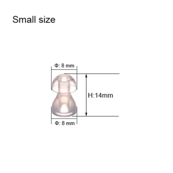 Soundlink 50PCS BTE Hearing Aid Domes Earplugs Ear Plugs Ear Tips Size S M L Siemens Quality - Image 5