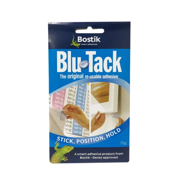 Blu Tack Multipurpose Adhesive Clay Reusable Adhesive for Hearing Aid Repairing IEM DIY Removable Adhesive Putty Tabs 75g - Image 3