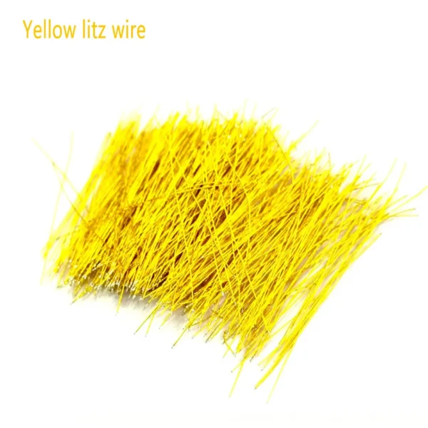 10PCS Pre-tinned Silver Plated Copper Litz Wire Standard 1.25" (32mm) length IEM Driver Soldering Wire - Image 3