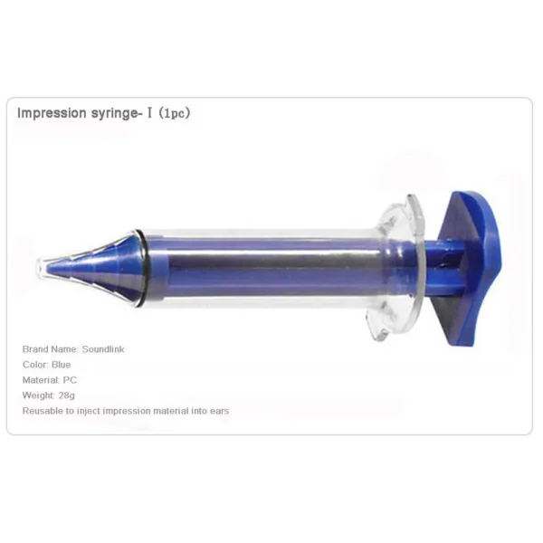 Soundlink Ear Impression Taking Kit ABR Impression Material Otoscope Syringe Ear Light Tweezers Impression Foam Earplugs - Image 3