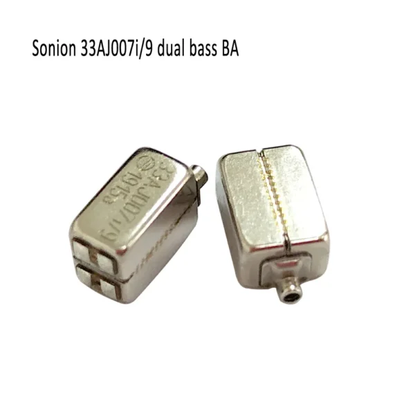 2pcs Sonion 33AJ007i/9 Dual Bass Driver Dual Woofer BA Driver Balanced Armature Receiver DIY IEMs Receivers - Image 2