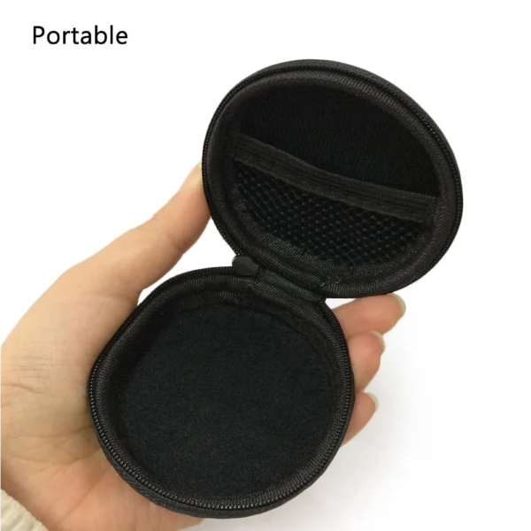 Soundlink EVA Hearing Aid Earphone Storage Case Holder Carrying Bag Box Invisible Zipper - Image 4