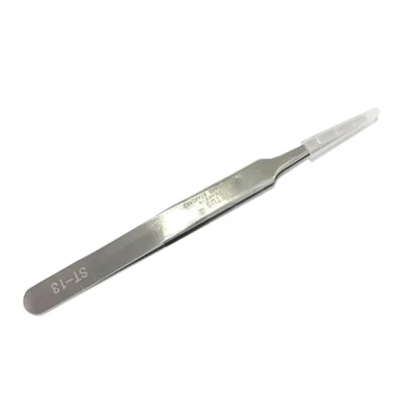 Stainless Steel Flat Shape Forceps Tweezers for Placing Ear Impression Foam Hearing aid dispensers tool - Image 4