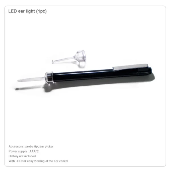 Soundlink Ear Impression Taking Kit ABR Impression Material Otoscope Syringe Ear Light Tweezers Impression Foam Earplugs - Image 4
