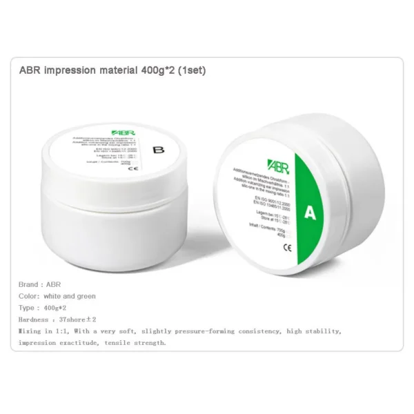 Soundlink Ear Impression Taking Kit ABR Impression Material Otoscope Syringe Ear Light Tweezers Impression Foam Earplugs - Image 2