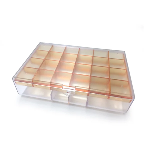 Hearing Aid Accessories Storage Box 24 Slots Double-deck Compartmental for IEM Accessories - Image 5