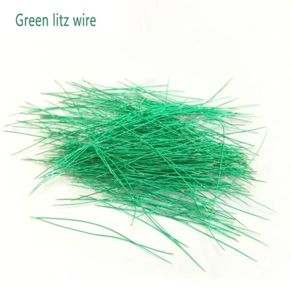 10PCS Pre-tinned Silver Plated Copper Litz Wire Standard 1.25" (32mm) length IEM Driver Soldering Wire - Image 2