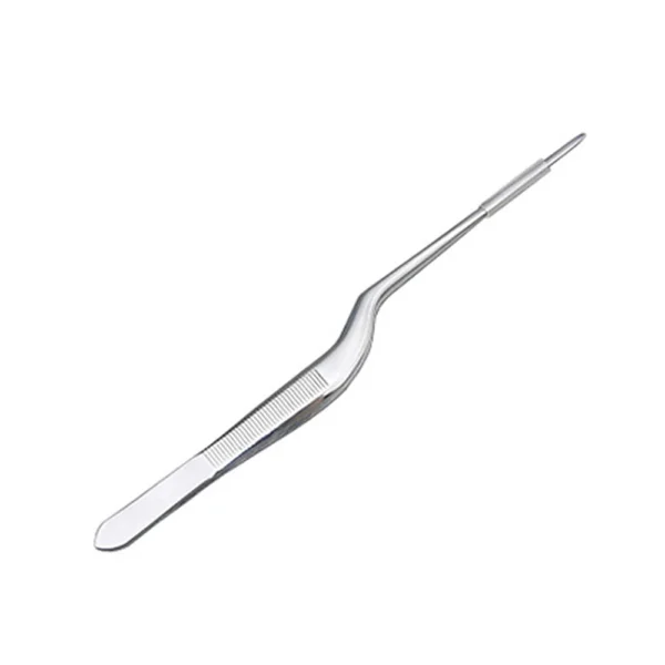 Soundlink Ear Impression Taking Tool Stainless Steel Tweezers Bending Bayonet Shape Earwax Remover - Image 4