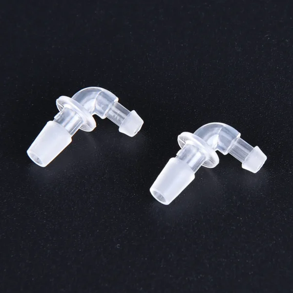 100pcs Connector Elbow for BTE Hearing Aid Earplug Connecting with Tube - Image 5