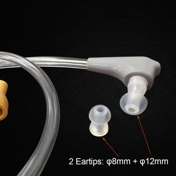 Soundlink Plastic Listening Tube Stetoclip Stethoscope Single Head for Hearing Aid Testing - Image 5