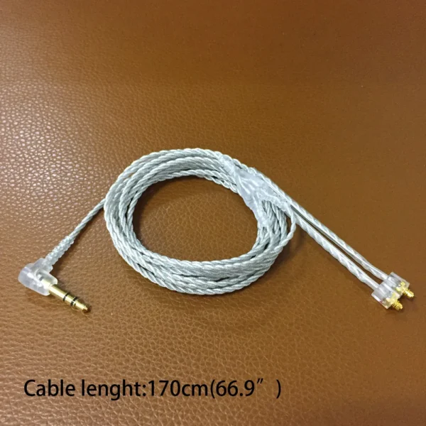 Plastics One P1 IEM Cables MMCX In-Ear Monitor Cable Wire MMCX Connector Length 64'' - Image 4