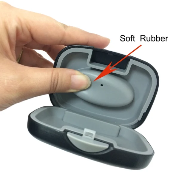 Hearing Aid Case Hard Protective Storage Box for BTE, ITC, CIC Hearing Aids Protector Holder - Image 4