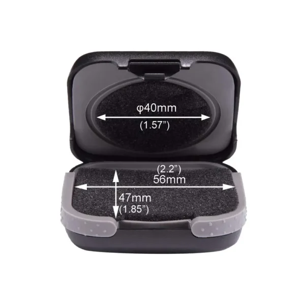 Soundlink Universal Small Carry Case with Soft Foam Lining for Hearing Aid ITE, ITC, CIC, IIC - Image 2