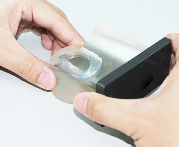 Soft Earmold Making Tool Arc Scoop for Cutting the Duplicated Gel to Arc Shape - Image 4