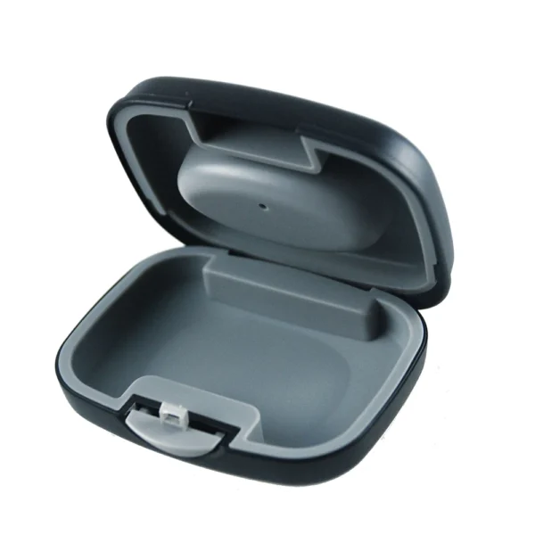 Hearing Aid Case Hard Protective Storage Box for BTE, ITC, CIC Hearing Aids Protector Holder - Image 2