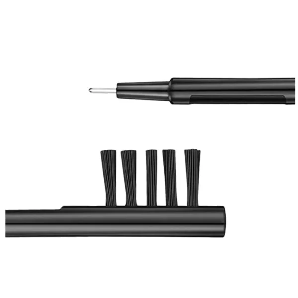 12 Pieces Hearing Aid Cleaning Brush Hearing Amplifier Brushes with Wax Loop and Magnet - Image 4