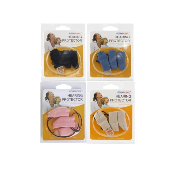 Soundlink Cotton Hearing Aid Clip Protective Cover Binaural Coded Protector for BTE Hearing Aids - Image 6