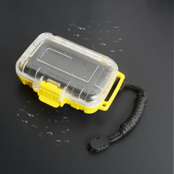 IP68 Waterproof Earphone Storage Case Shockproof Protective Earbuds Box Case Portable Headset Cables Plug Accessories Box Holder - Image 2