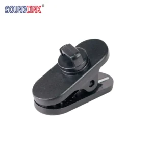 Black Swivel Plastic Clamp Hearing Aid Clip Replacement Retainer Anti-lost Holder Clips