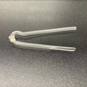 20PCS BTE Hearing Aid Tube Preformed Earmold Tubing with Plastic Tubing Lock 2.0mm ID 3.5mm OD