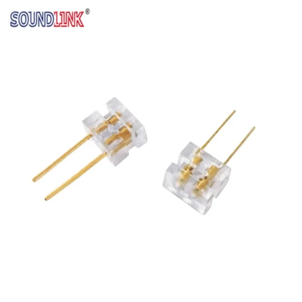 2 PCS DIY IEM Female Socket Jack for Custom In-ear Monitor Inears Earphone Pin Plug 0.78 mm