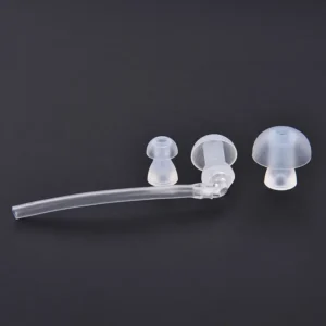Hearing Aid Accessories Ear plug Ear Tip Ear Dome with Sound Tube 1 Tube 3 Domes (L M S) for Resound Signia Phonak Rexton