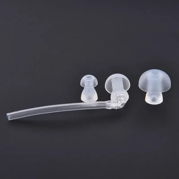 Hearing Aid Accessories Ear plug Ear Tip Ear Dome with Sound Tube 1 Tube 3 Domes (L M S) for Resound Signia Phonak Rexton