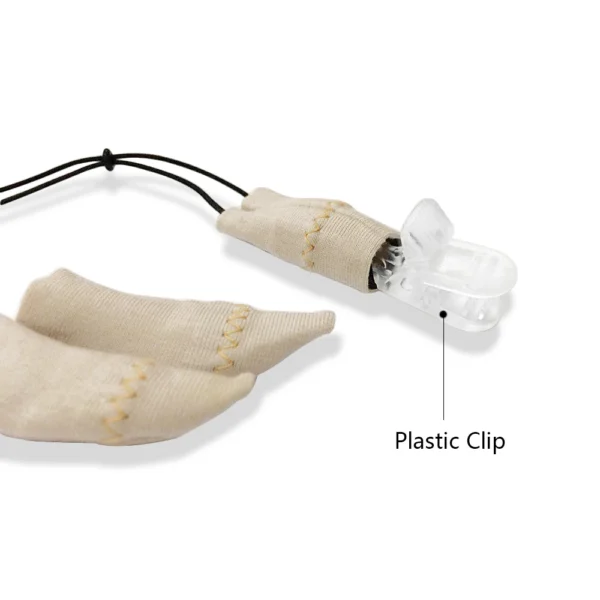 Soundlink Cotton Hearing Aid Clip Protective Cover Binaural Coded Protector for BTE Hearing Aids - Image 5