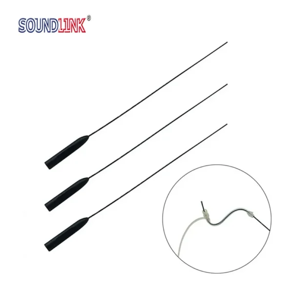 3PCS Open-Fit Hearing Aid Vent Cleaner RIC Hearing Aids Cleaning Tool