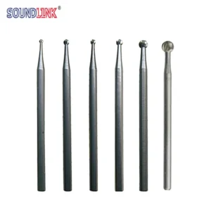 Diamond Ball Burs for Hearing Aid Earmold Outlet High Speed Steel Material