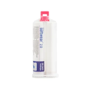 DETAX Softwear 2.0 3D Soft Silicone Material Clear 60 shore 03906