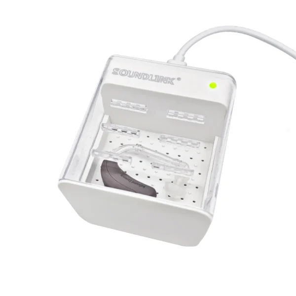 Soundlink Hearing Aid Dryer Dehumidifier Portable Electronic Drying Case Dry Box - Image 2