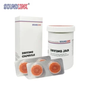 Soundlink Hearing Aid Drying Kit Desiccant Drying Capsules and PP Drying Jar