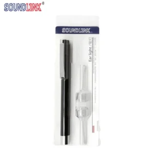 Soundlink LED Ear Light Pen Clinical Flashlight Doctor Ear Care Examing Tool with Probe Tip