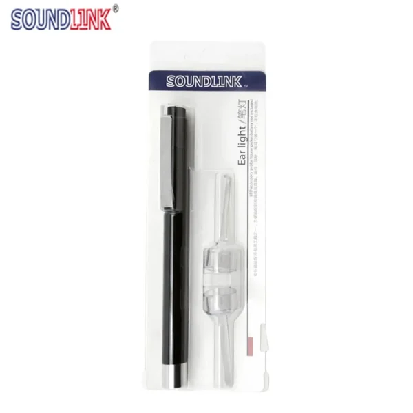 Soundlink LED Ear Light Pen Clinical Flashlight Doctor Ear Care Examing Tool with Probe Tip